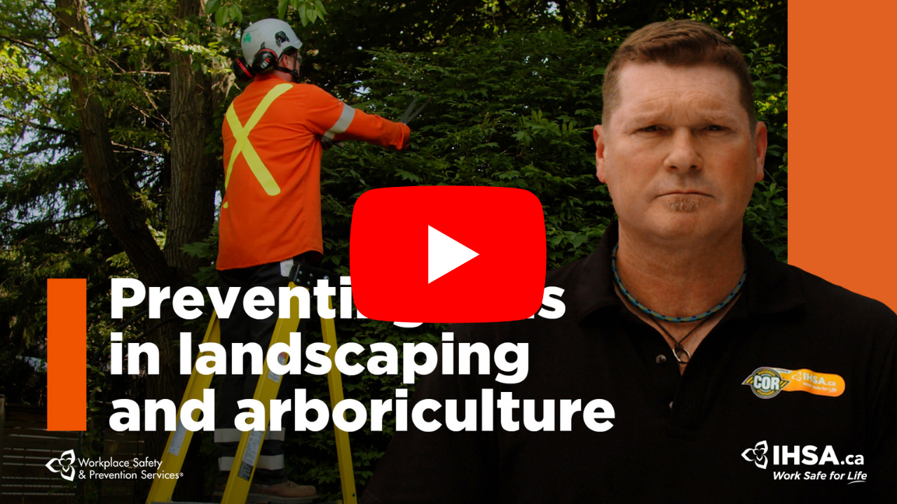 Preventing Falls in Landscaping and Arboriculture_ Safe Use of Tools, Ladders, and Protective Equipment_YT-1