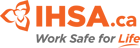 branding - ihsa.ca + tagline - colour + transparent bg