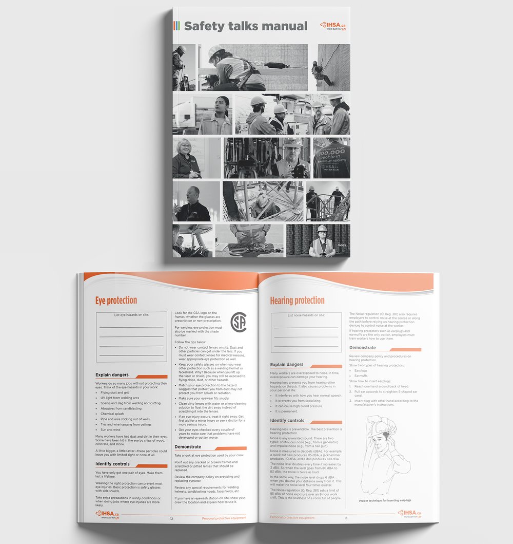 Safety talks manual
